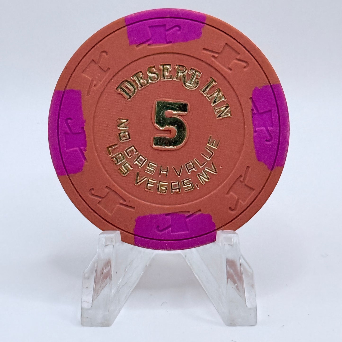 Desert Inn Las Vegas Nevada 1983 $5 NCV Casino Chip N2354
