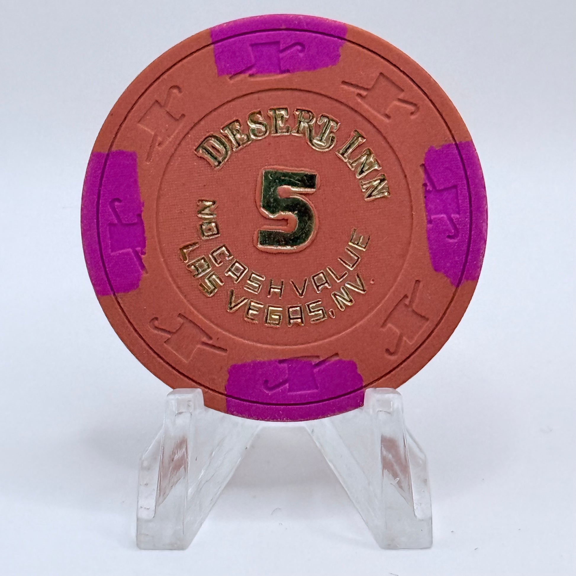 Desert Inn Las Vegas Nevada 1983 $5 NCV Casino Chip N2354