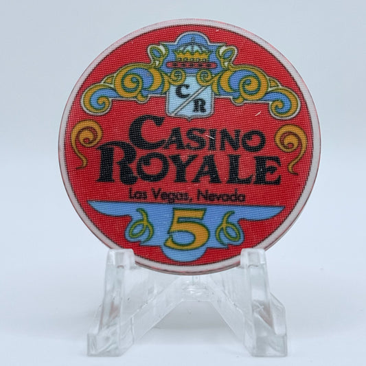 Casino Royale Las Vegas Nevada 1992 $5 Casino Chip N6086
