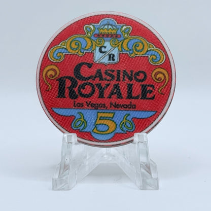 Casino Royale Las Vegas Nevada 1992 $5 Casino Chip N6086