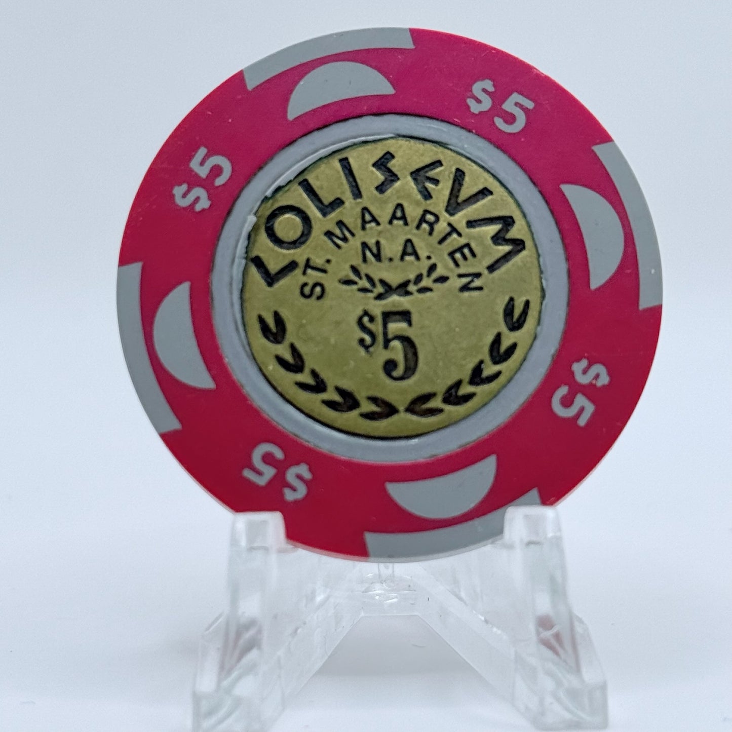 Coliseum Philipsburg St $5 Casino Chip