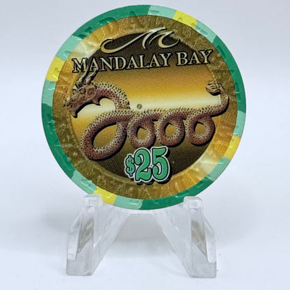 Mandalay Bay Las Vegas Nevada 2000 'Year Of The Dragon' LE $25 Casino Chip V4820