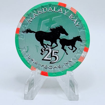 Mandalay Bay Las Vegas Nevada 2002 'Year Of The Horse' LE $25 Casino Chip