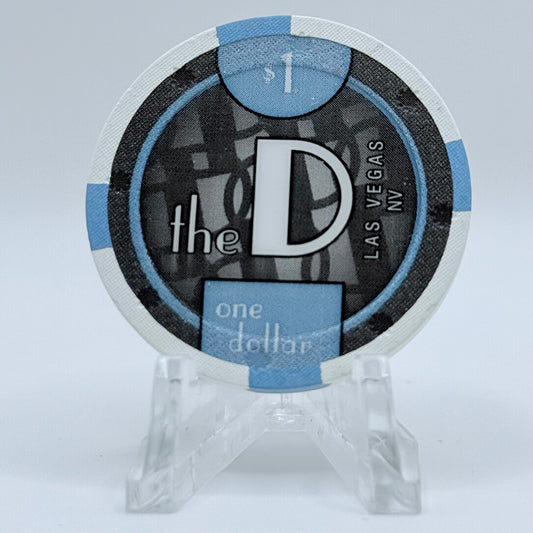 The D Las Vegas Nevada 2014 $1 Casino Chip D1376