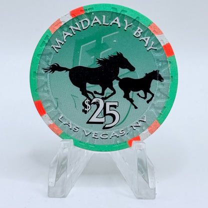 Mandalay Bay Las Vegas Nevada 2002 'Year Of The Horse' LE $25 Casino Chip