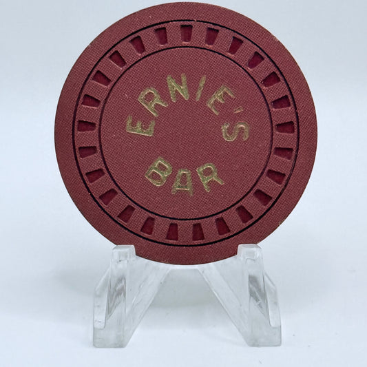 Ernie's Bar Sitka Alaska 1957 Series 2 Casino Chip