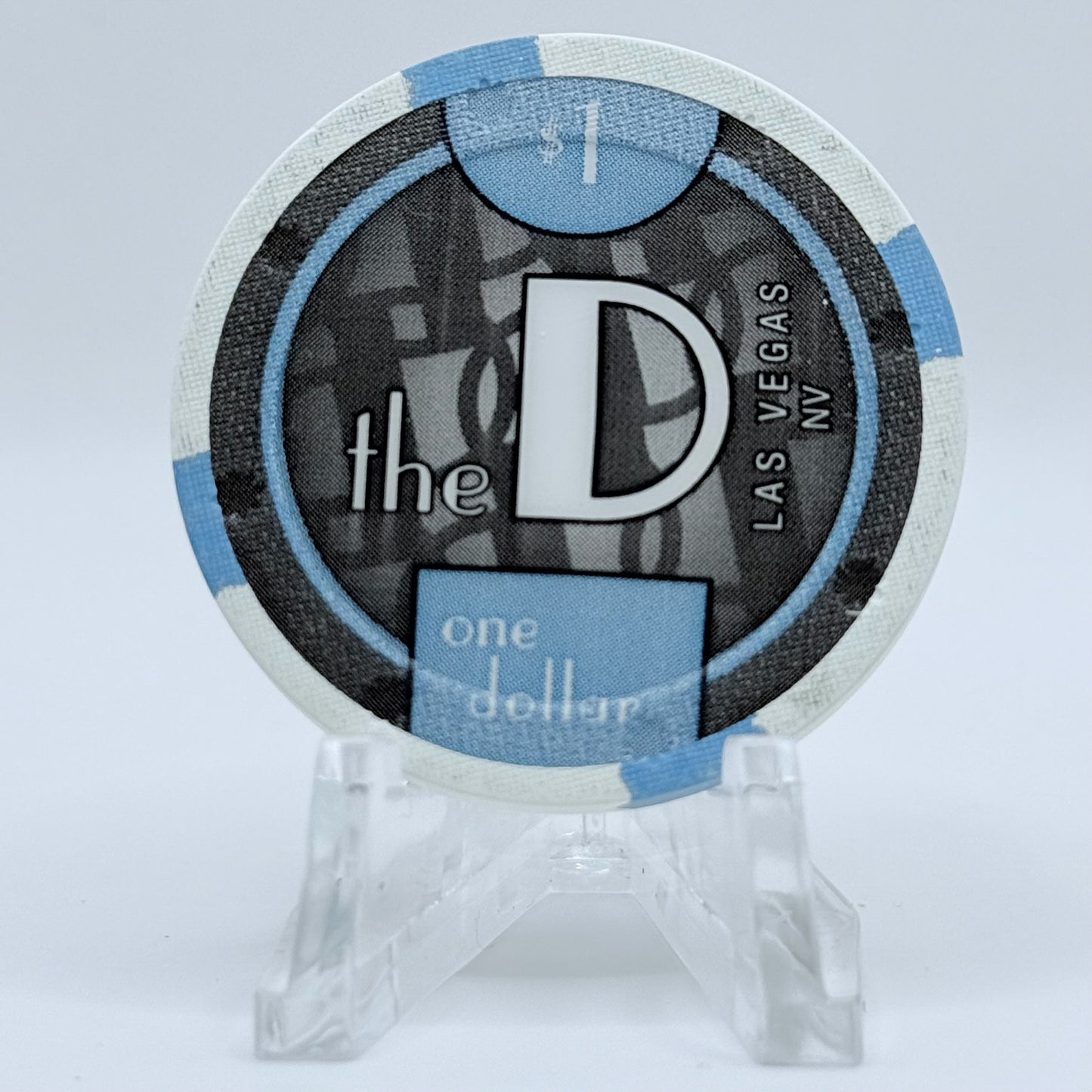 The D Las Vegas Nevada 2014 $1 Casino Chip D1376