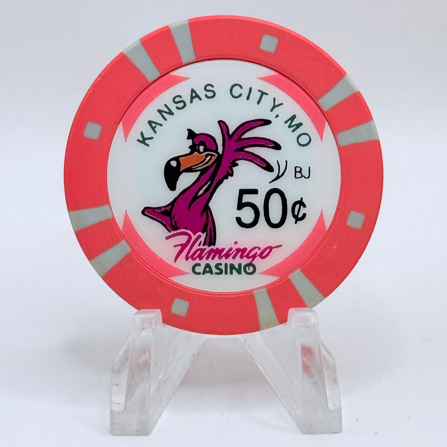 Flamingo (Hilton) Casino Kansas City Missouri $0.50 Casino Chip