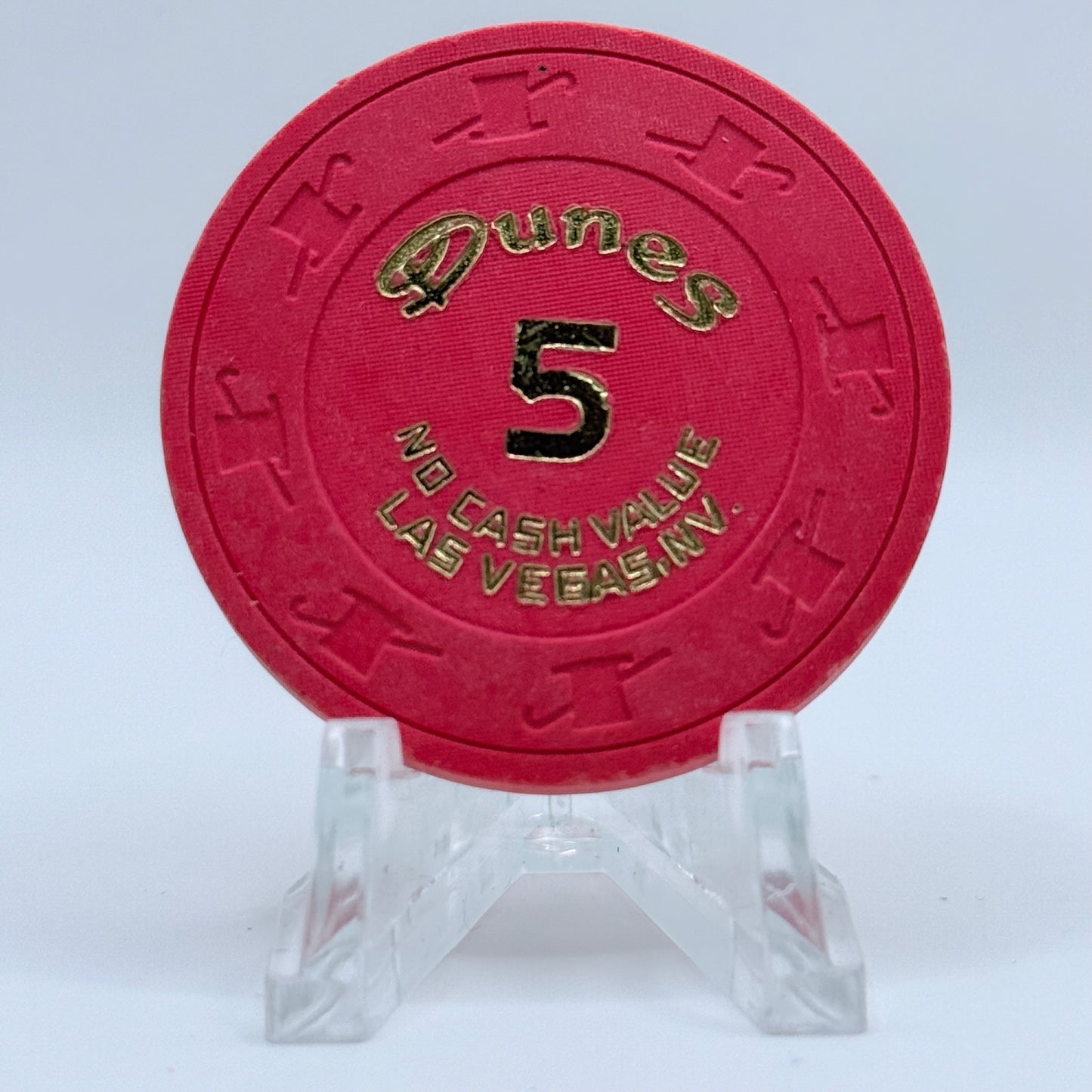 Dunes Hotel Casino Las Vegas Nevada $5 NCV Casino Chip V3990