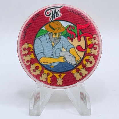 Glory Hole #1 Central City Colorado 1992 $5 Casino Chip