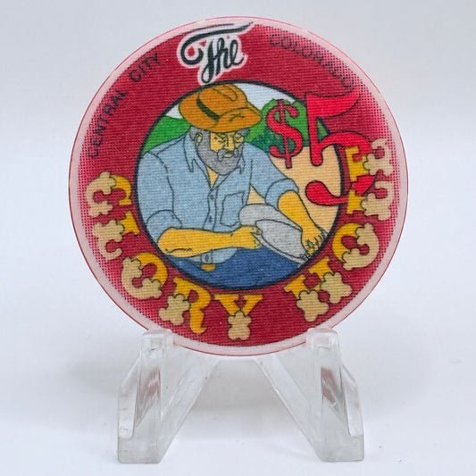 Glory Hole #1 Central City Colorado 1992 $5 Casino Chip
