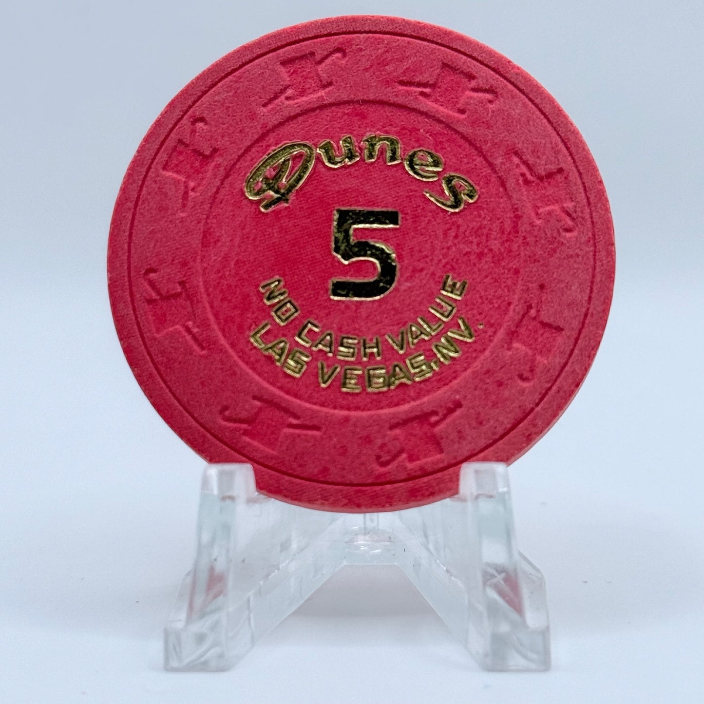 Dunes Hotel Casino Las Vegas Nevada $5 NCV Casino Chip V3990