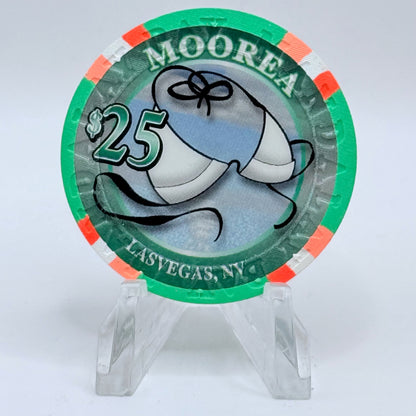 Mandalay Bay Las Vegas Nevada 2007 'Moorea Grand Opening' LE $25 Casino Chip