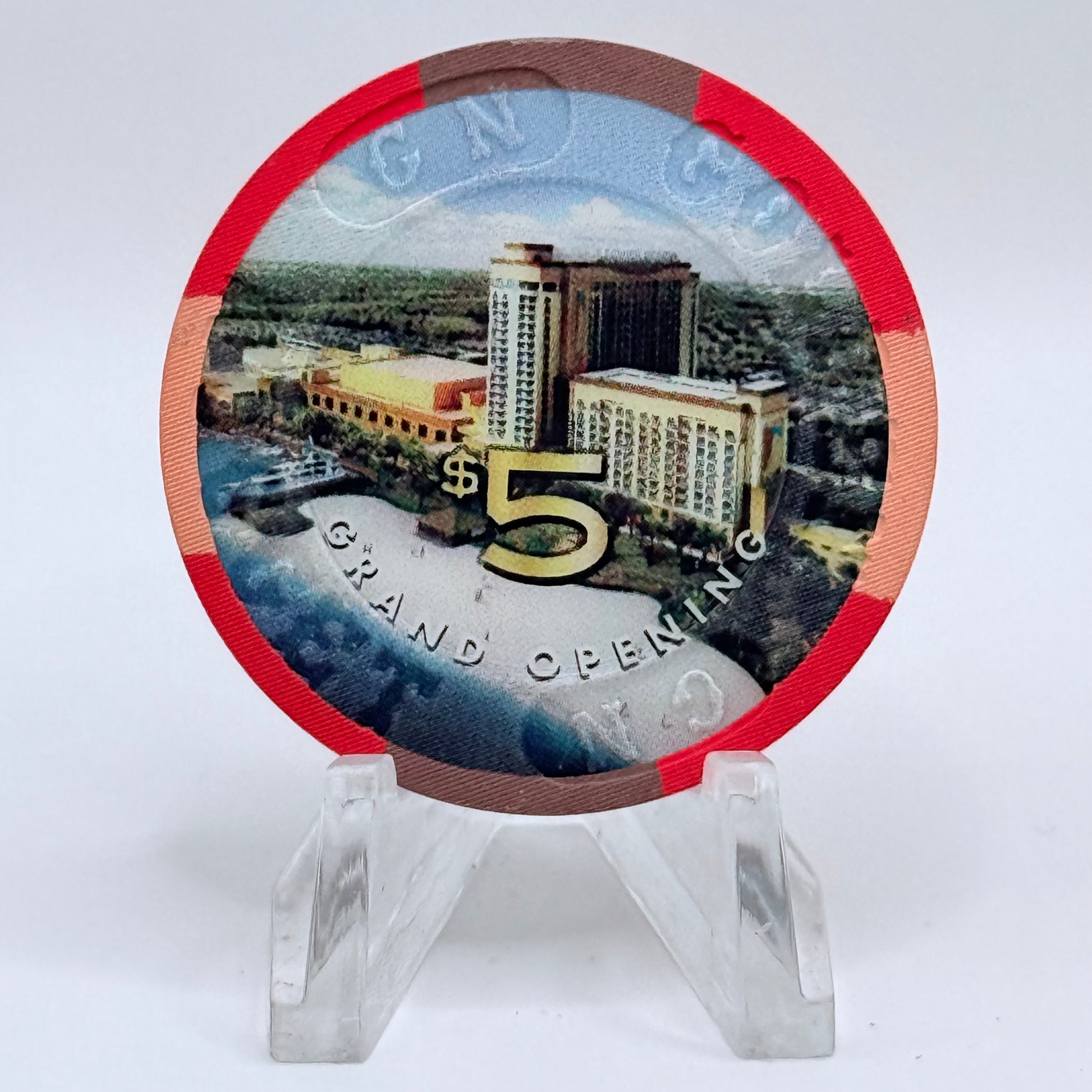 Golden Nugget Lake Charles Louisiana 2014 'Grand Opening' LE $5 Casino Chip