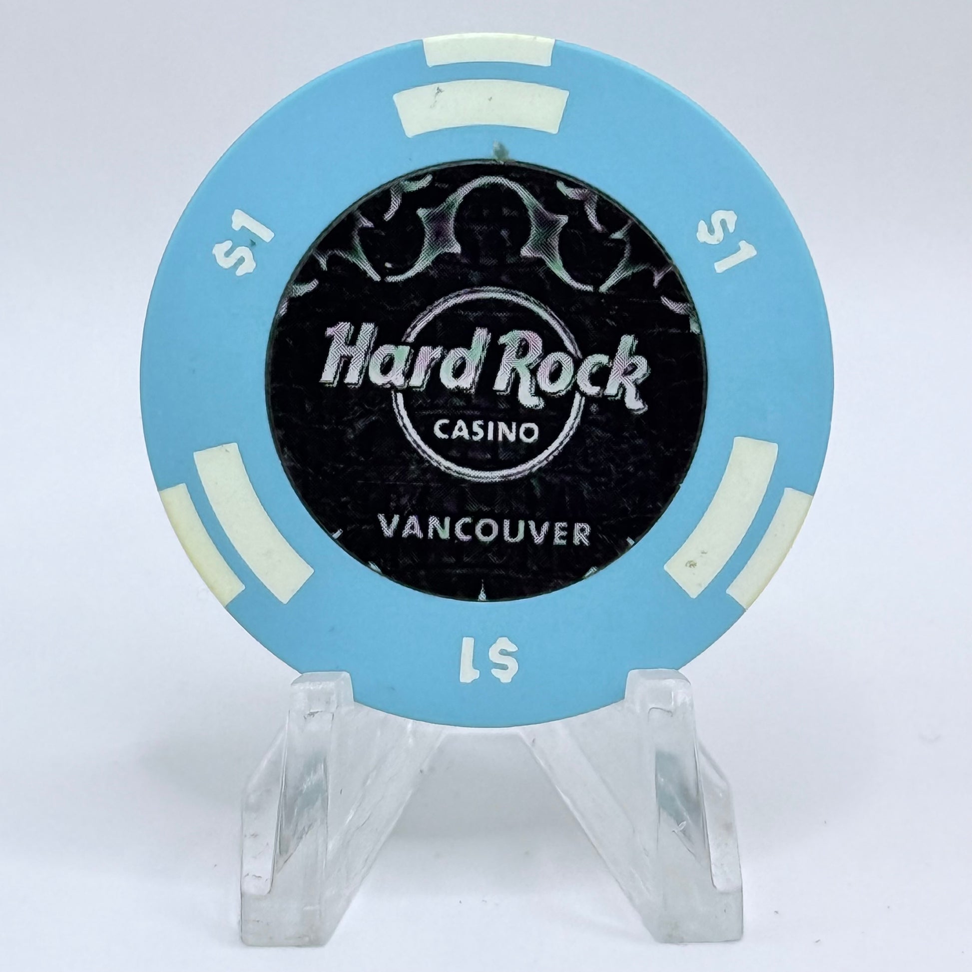 Hard Rock Casino Vancouver Coquitlam British Columbia 2013 $1 Casino Chip