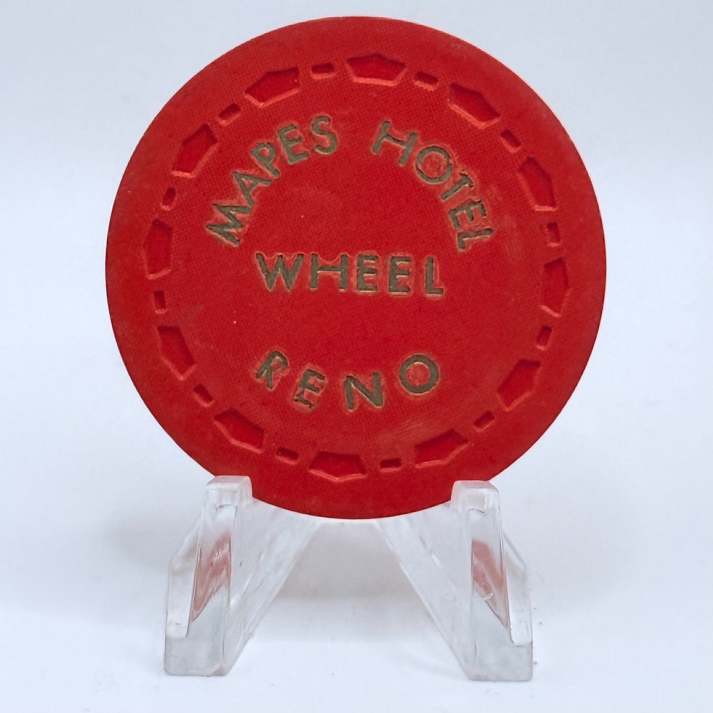 Mapes Hotel Casino Reno Nevada 1965 Series 1 Roulette Casino Chip N5216