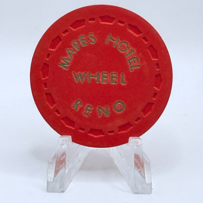 Mapes Hotel Casino Reno Nevada 1965 Series 1 Roulette Casino Chip N5216
