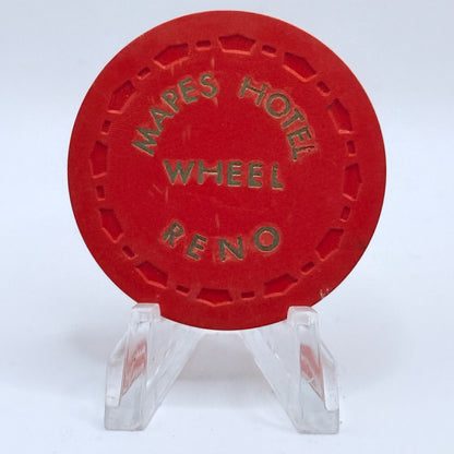 Mapes Hotel Casino Reno Nevada 1965 Series 1 Roulette Casino Chip N5216