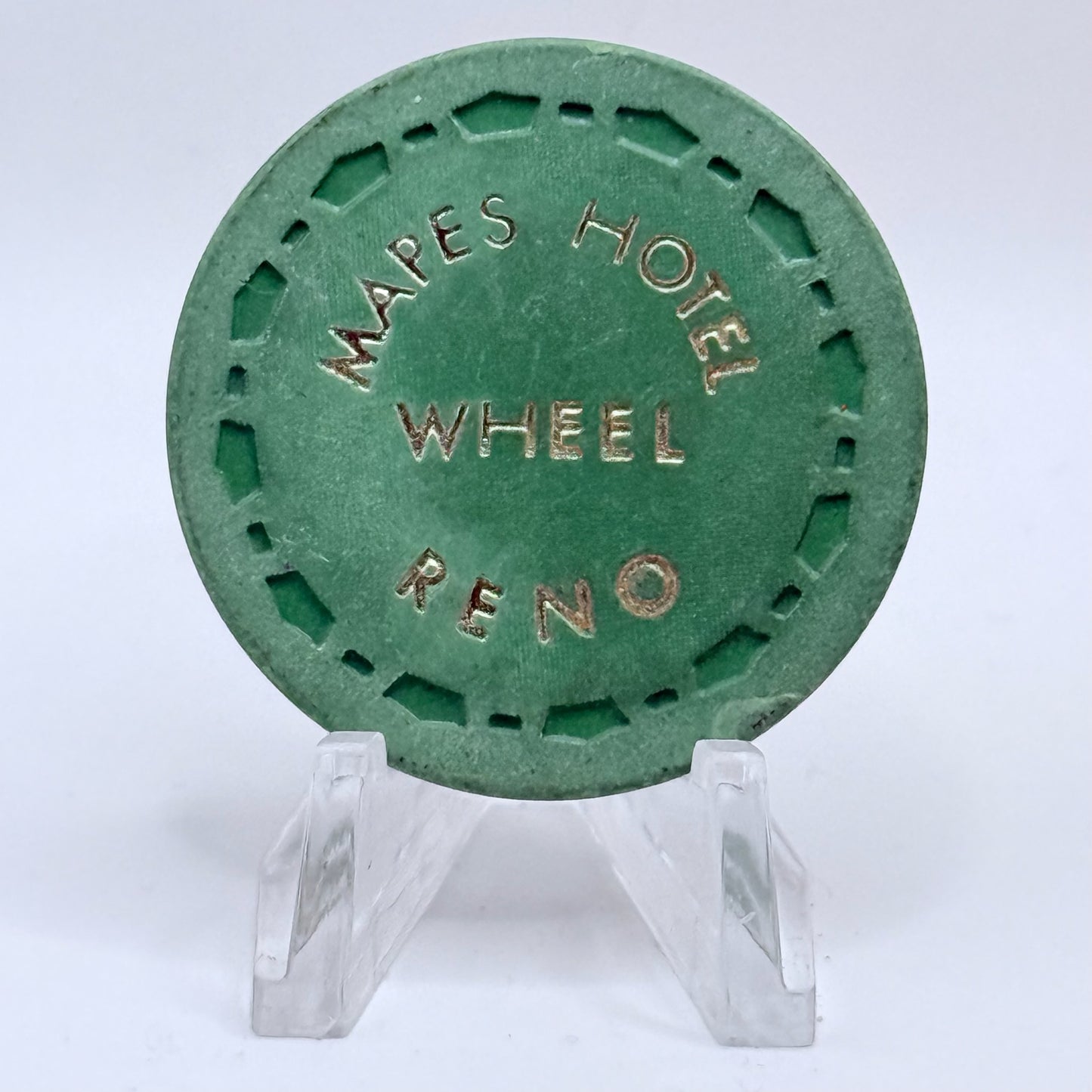 Mapes Hotel Casino Reno Nevada 1965 Series 1 Roulette Casino Chip N5216