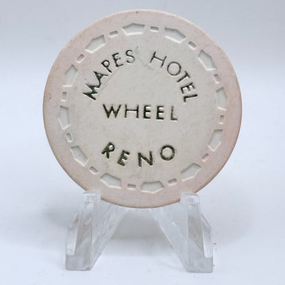 Mapes Hotel Casino Reno Nevada 1965 Series 1 Roulette Casino Chip N5216