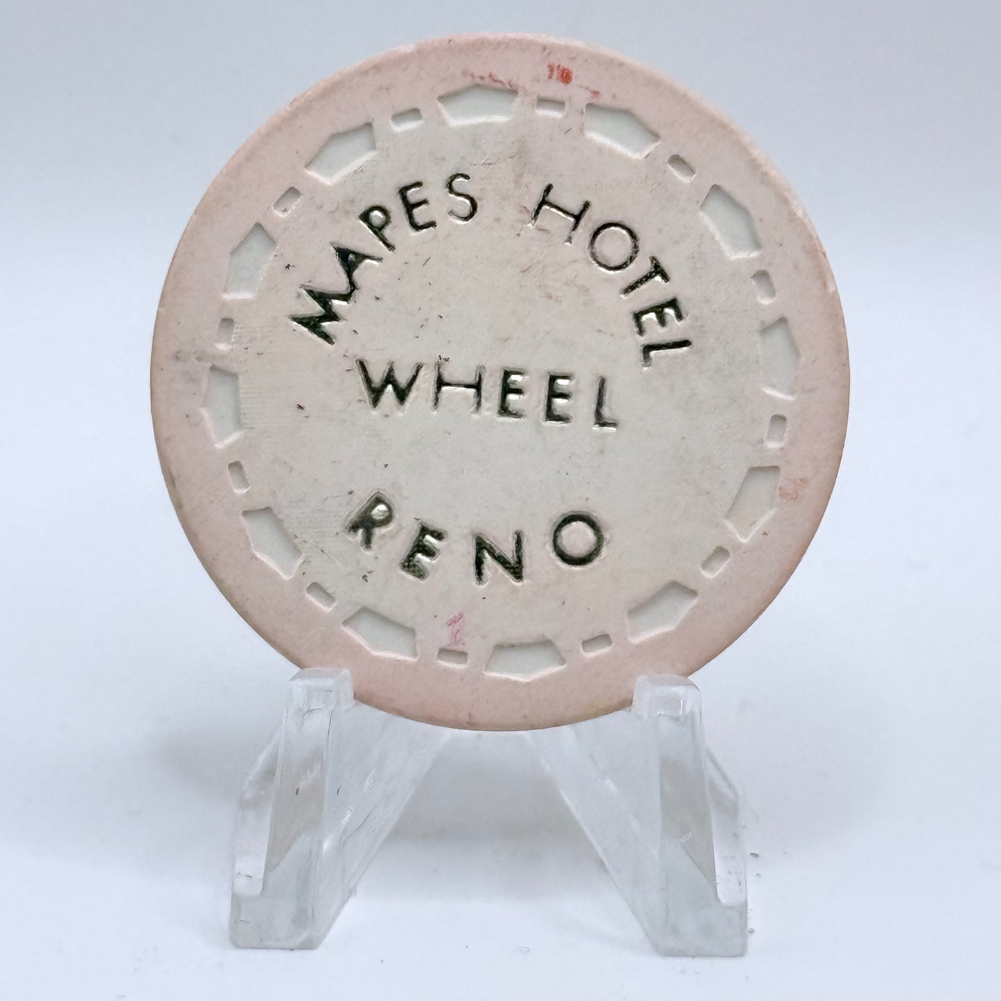 Mapes Hotel Casino Reno Nevada 1965 Series 1 Roulette Casino Chip N5216