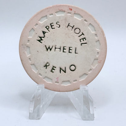 Mapes Hotel Casino Reno Nevada 1965 Series 1 Roulette Casino Chip N5216