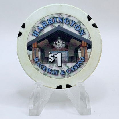 Harrington Raceway & Casino Harrington Delaware 2010 $1 Casino Chip