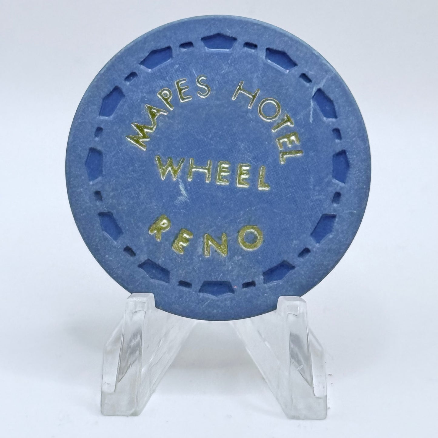 Mapes Hotel Casino Reno Nevada 1965 Series 1 Roulette Casino Chip N5216