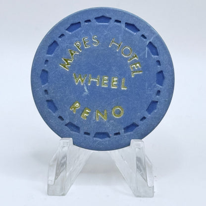 Mapes Hotel Casino Reno Nevada 1965 Series 1 Roulette Casino Chip N5216