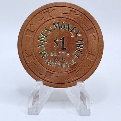 Mapes-Money Tree Reno Nevada 1970s $1 NCV Casino Chip N2938