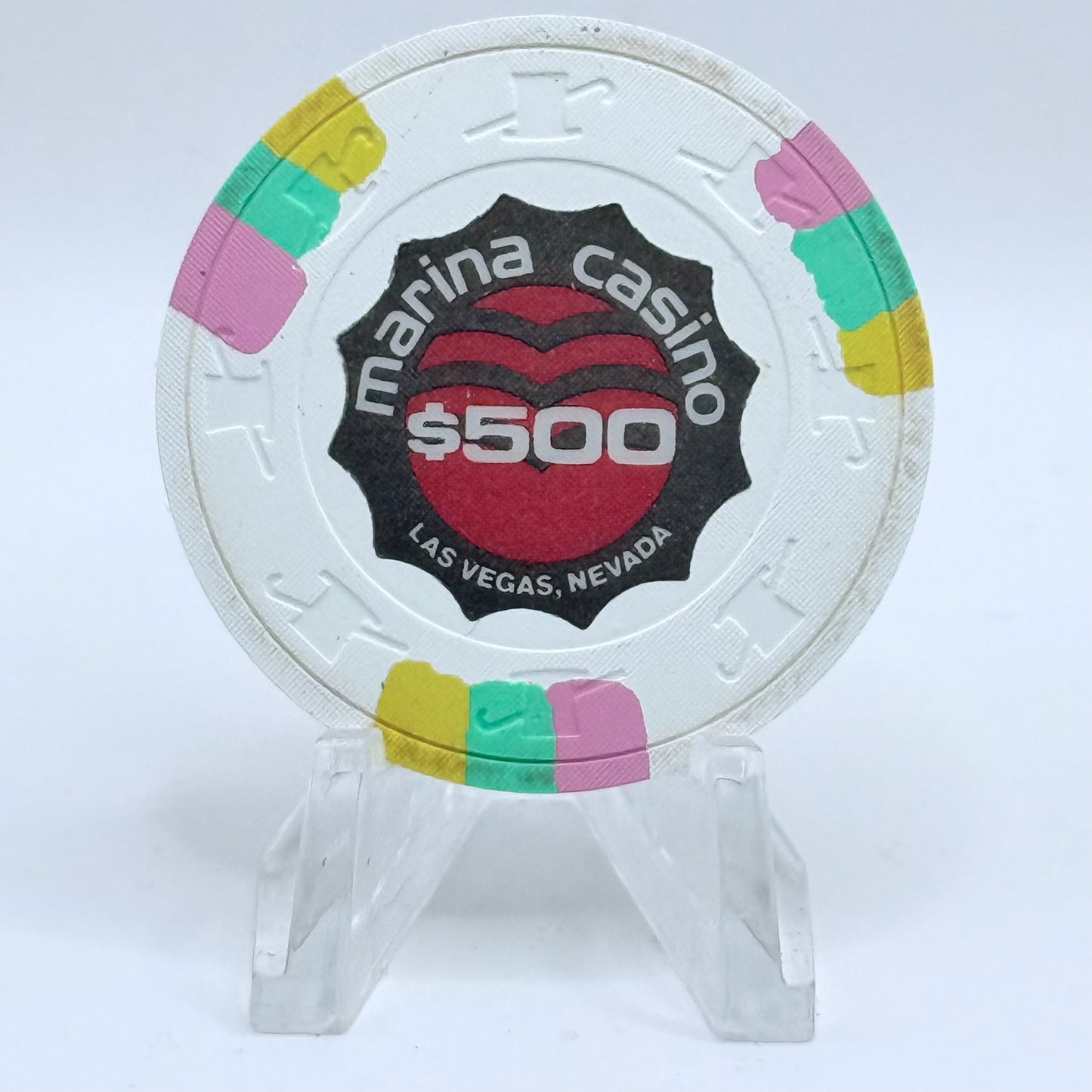 Marina Las Vegas Nevada 1990s 'Remake' LE $500 Imitation Chip N7168.S