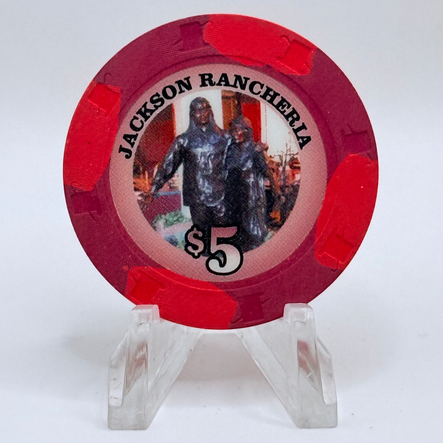 Jackson Rancheria Casino Resort Jackson California $5 Casino Chip