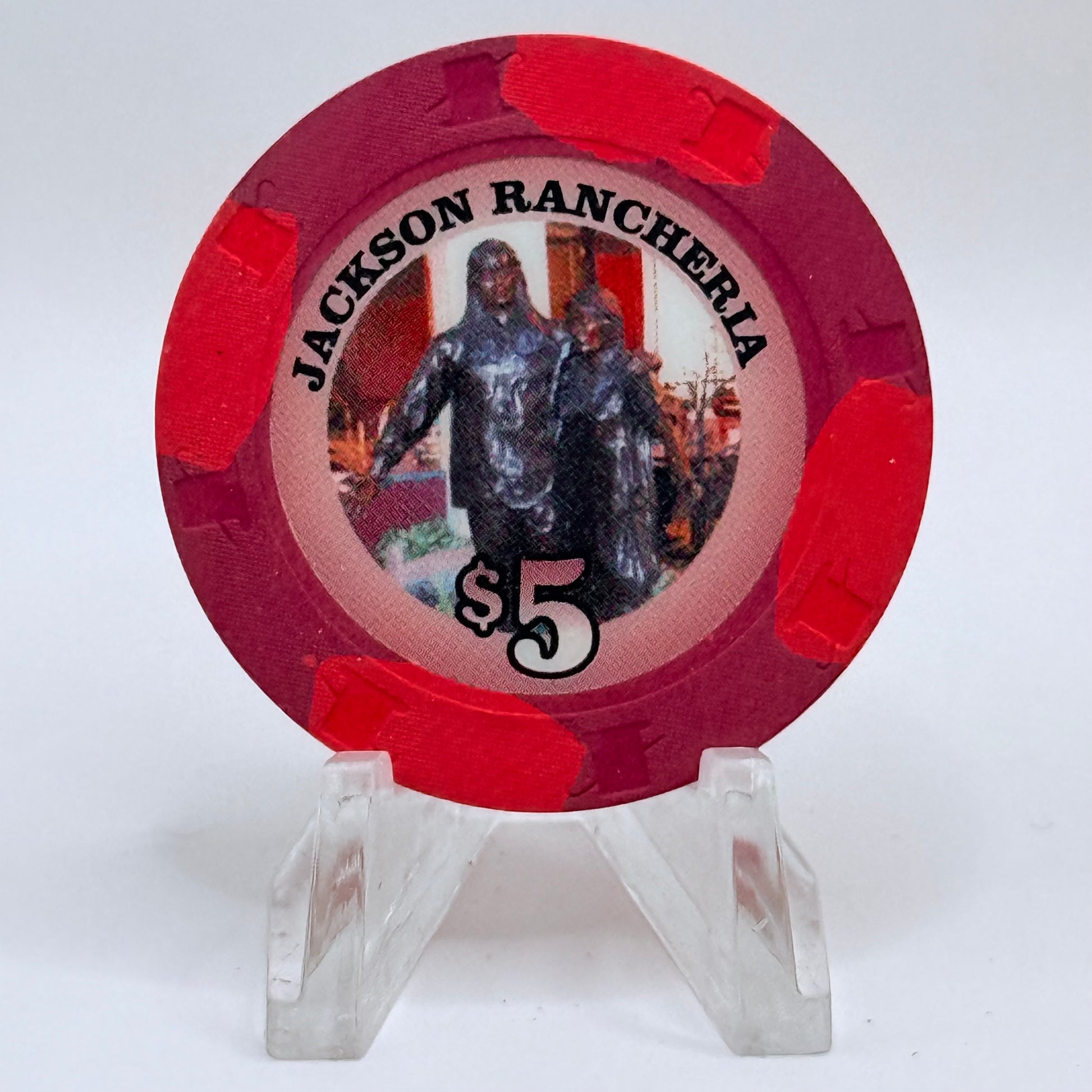 Jackson Rancheria Casino Resort Jackson California $5 Casino Chip