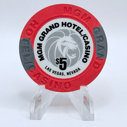 MGM Grand (Theme Hotel) Las Vegas Nevada 2006 'Sky Lofts' LE $5 Casino Chip E5266