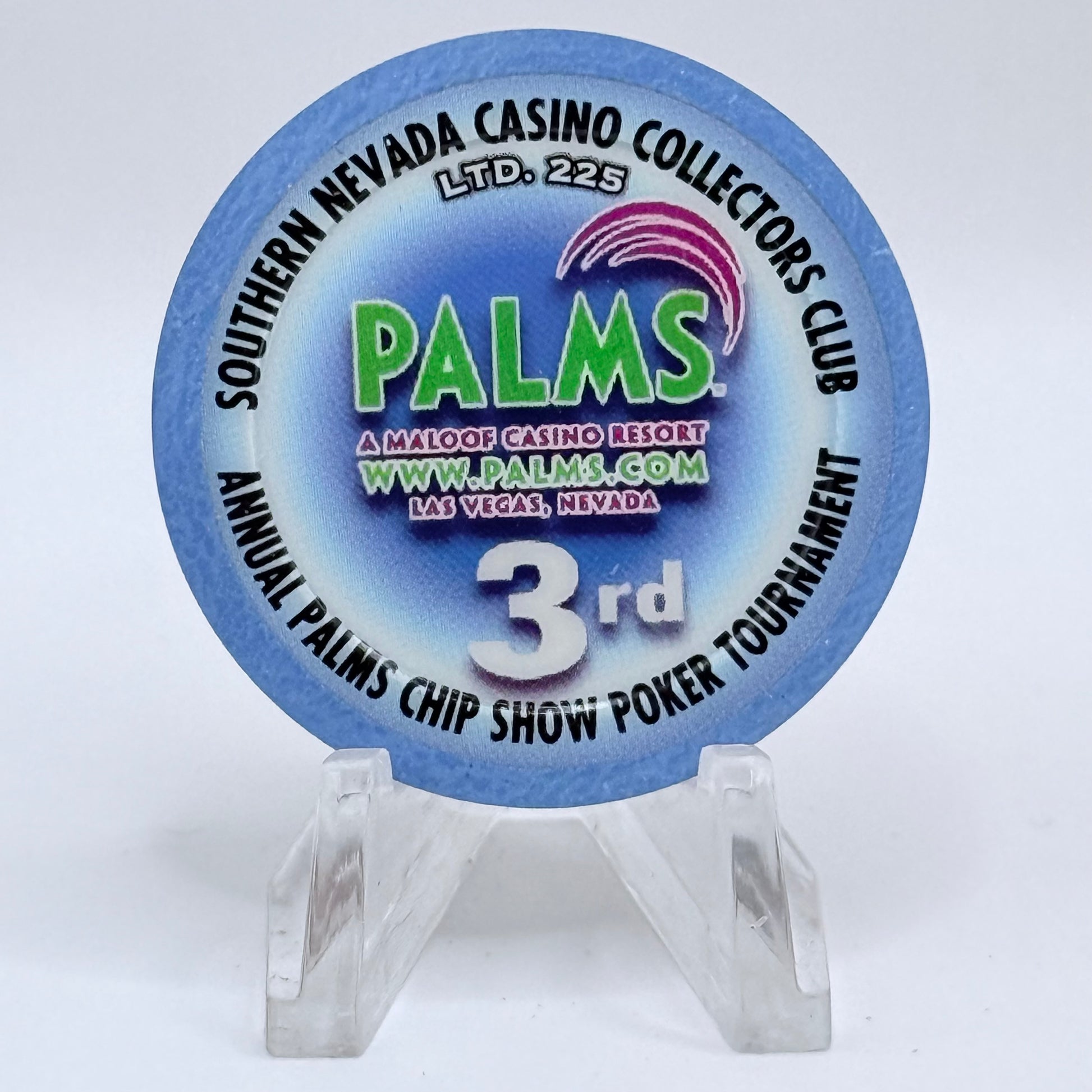 Palms Casino Resort Las Vegas Nevada 2006 'Get Your Fantasy On' LE Odds & Ends Chips E7645