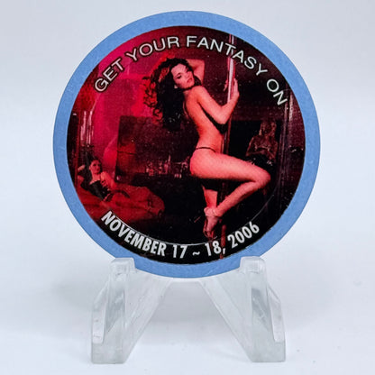 Palms Casino Resort Las Vegas Nevada 2006 'Get Your Fantasy On' LE Odds & Ends Chips E7645