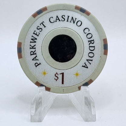 Parkwest Casino Cordova Rancho Cordova California $1 Casino Chip