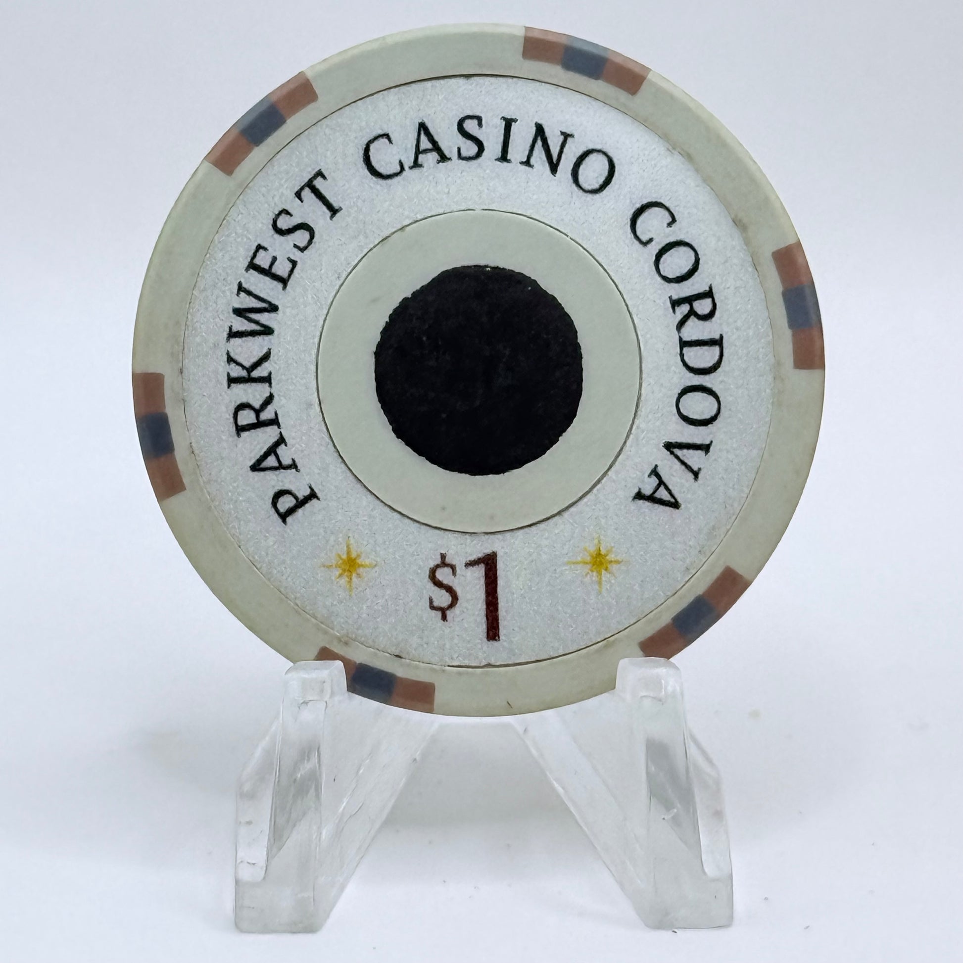 Parkwest Casino Cordova Rancho Cordova California $1 Casino Chip