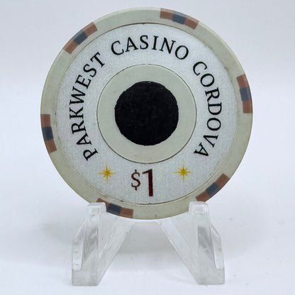 Parkwest Casino Cordova Rancho Cordova California $1 Casino Chip
