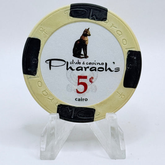 Pharaoh's Club & Casino Cairo Egypt $0.05 Fantasy Chips