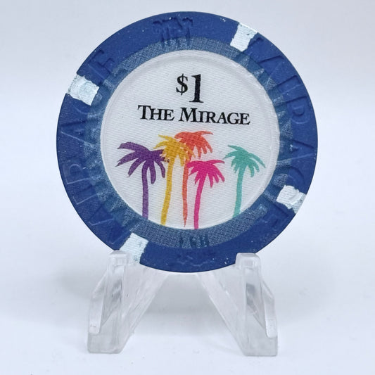 Mirage Las Vegas Nevada 1996 $1 Casino Chip N8767