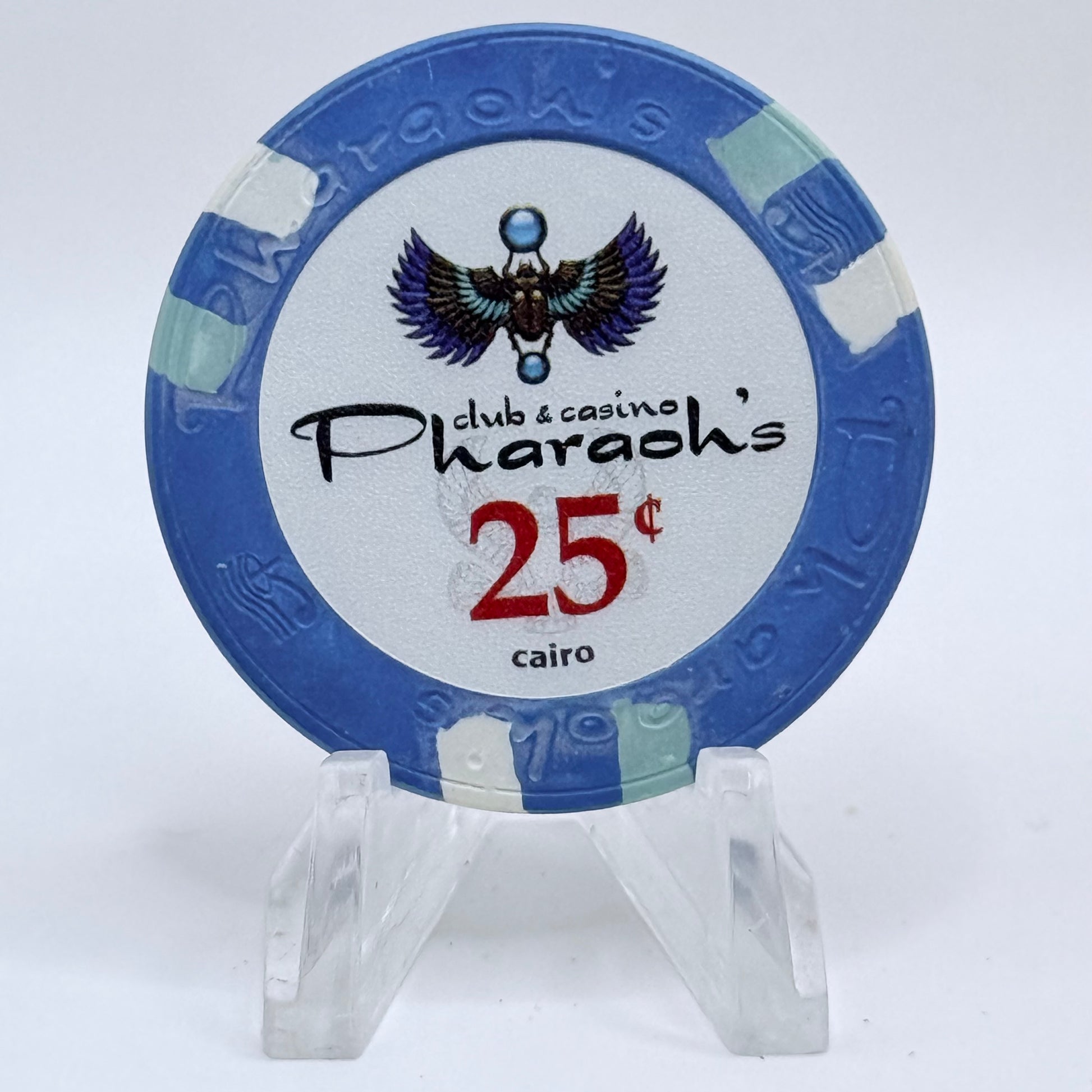Pharaoh's Club & Casino Cairo Egypt $0.25 Fantasy Chips