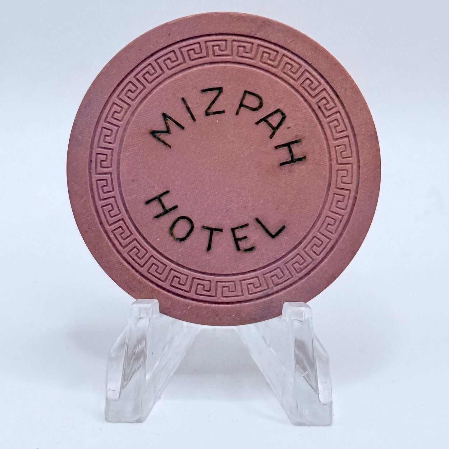 Mizpah Hotel Tonopah Nevada 1956 Series 2 Roulette Casino Chip N7419
