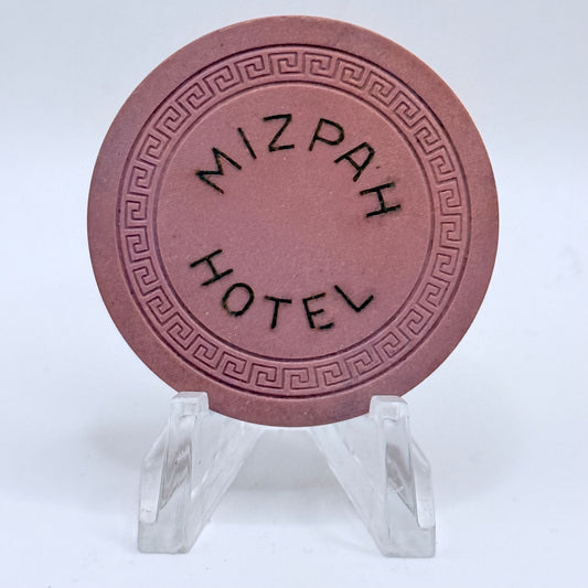 Mizpah Hotel Tonopah Nevada 1956 Series 2 Roulette Casino Chip N7419
