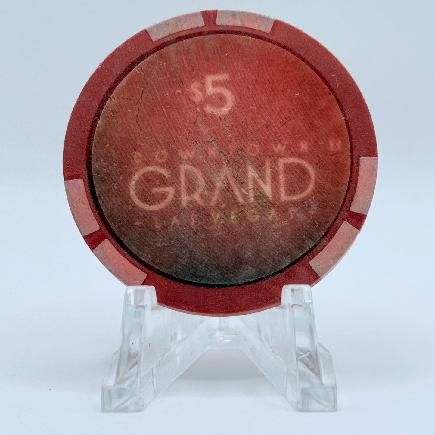 Downtown Grand Las Vegas Nevada 2013 $5 Casino Chip D1242