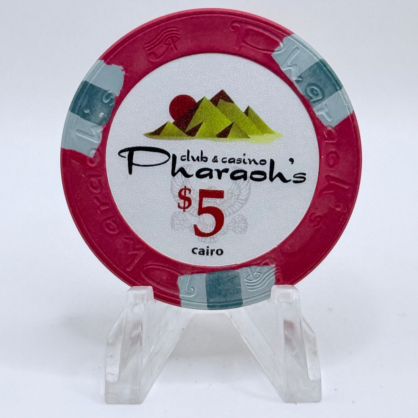 Pharaoh's Club & Casino Cairo Egypt $5 Fantasy Chips