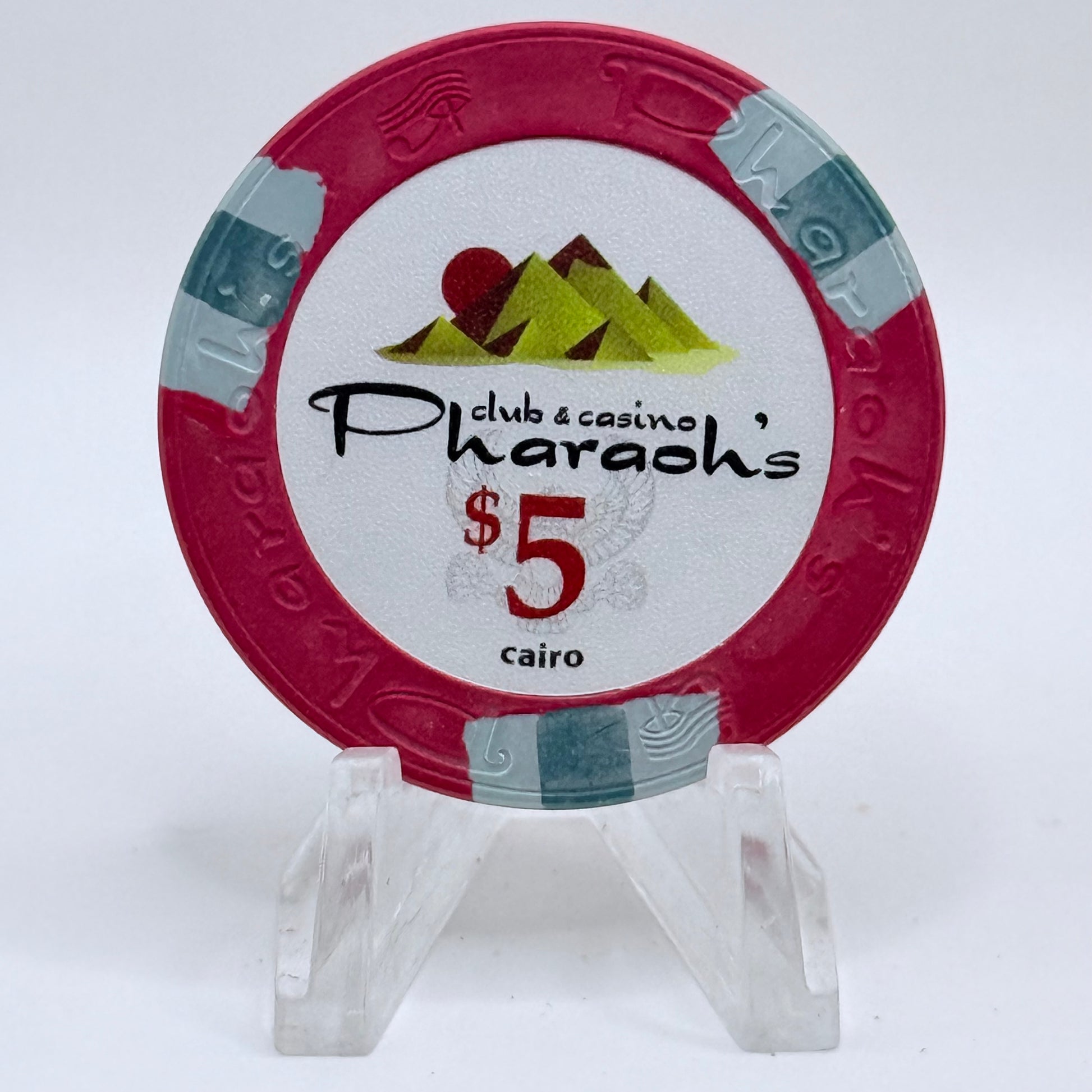 Pharaoh's Club & Casino Cairo Egypt $5 Fantasy Chips