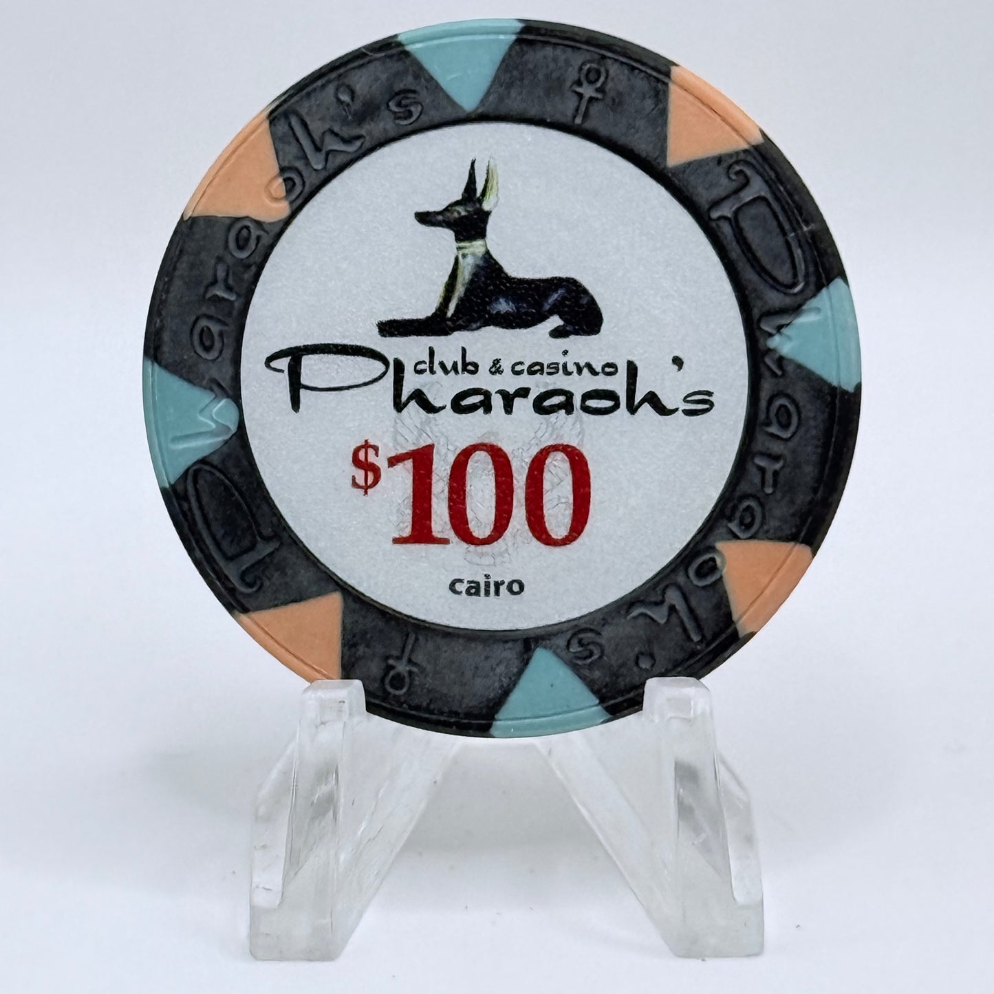 Pharaoh's Club & Casino Cairo Egypt $100 Fantasy Chips