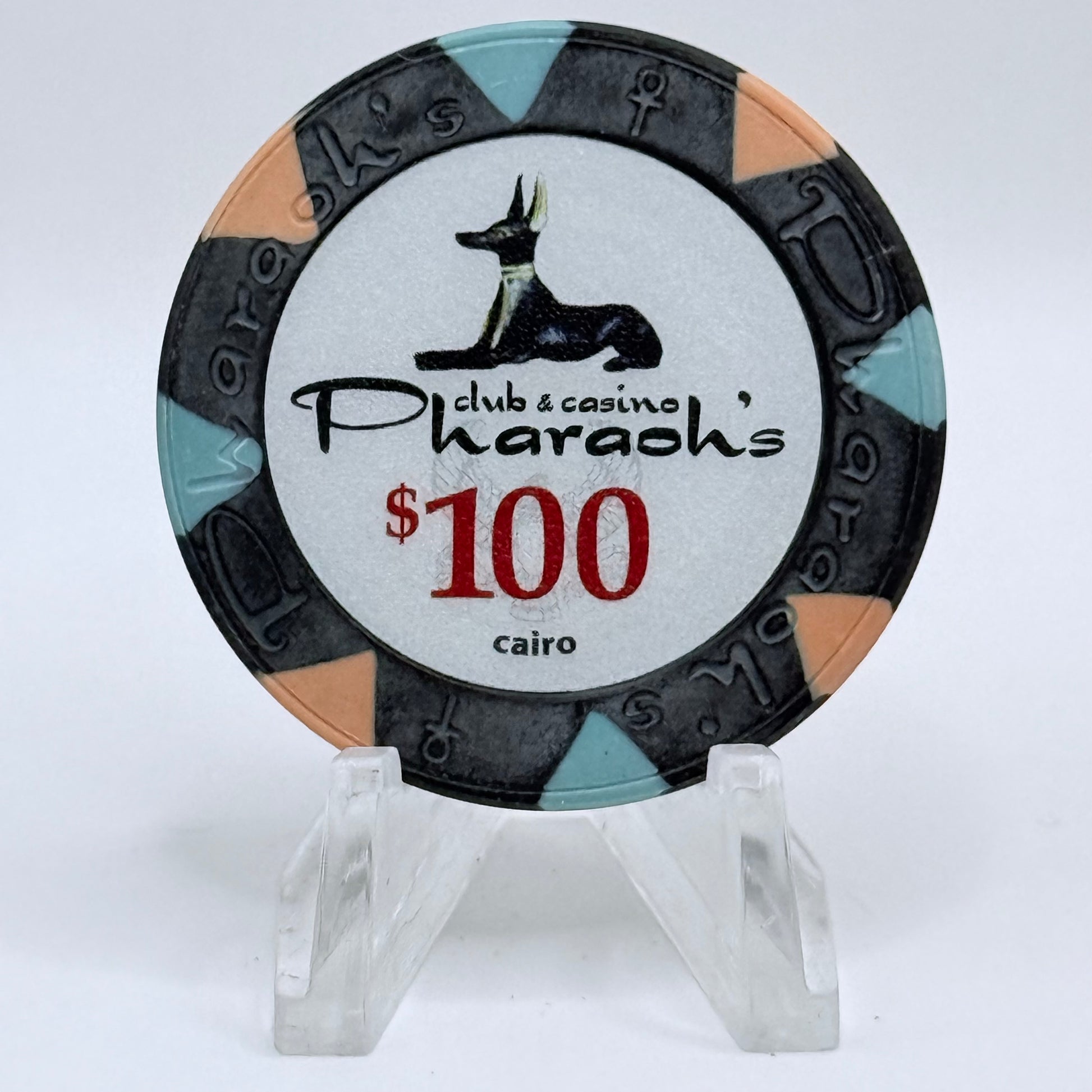 Pharaoh's Club & Casino Cairo Egypt $100 Fantasy Chips