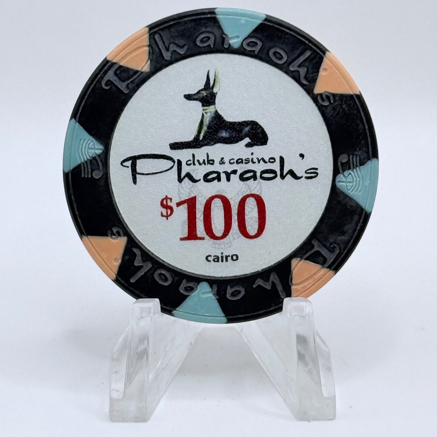 Pharaoh's Club & Casino Cairo Egypt $100 Fantasy Chips
